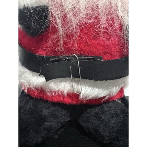 VTG 1982 RENNOC Plush Santakins Santa Claus Chubby Rubber Face Retro Decor 13” - Picture 7 of 7